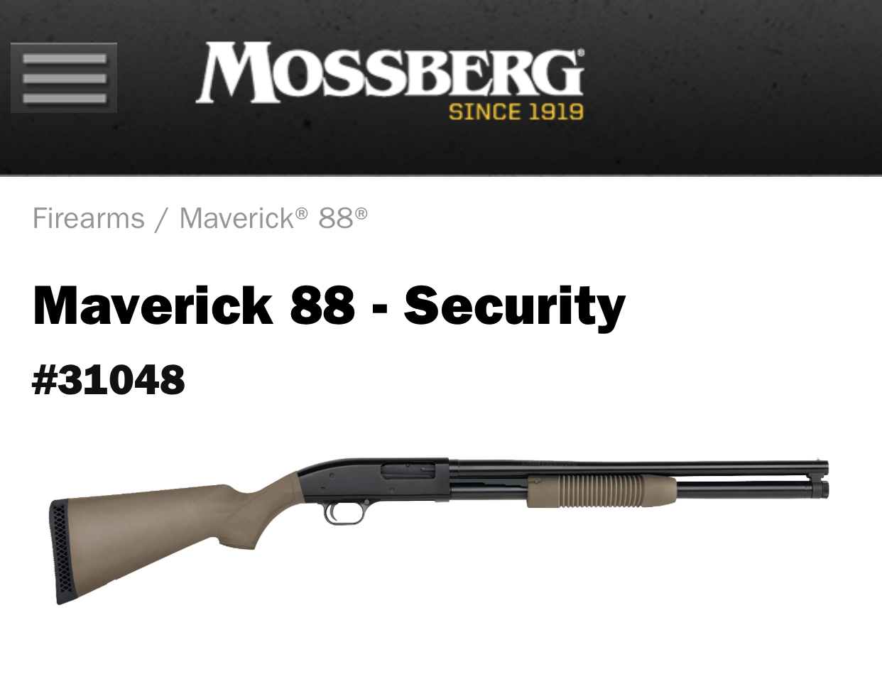 maverick 88 tactical shotgun