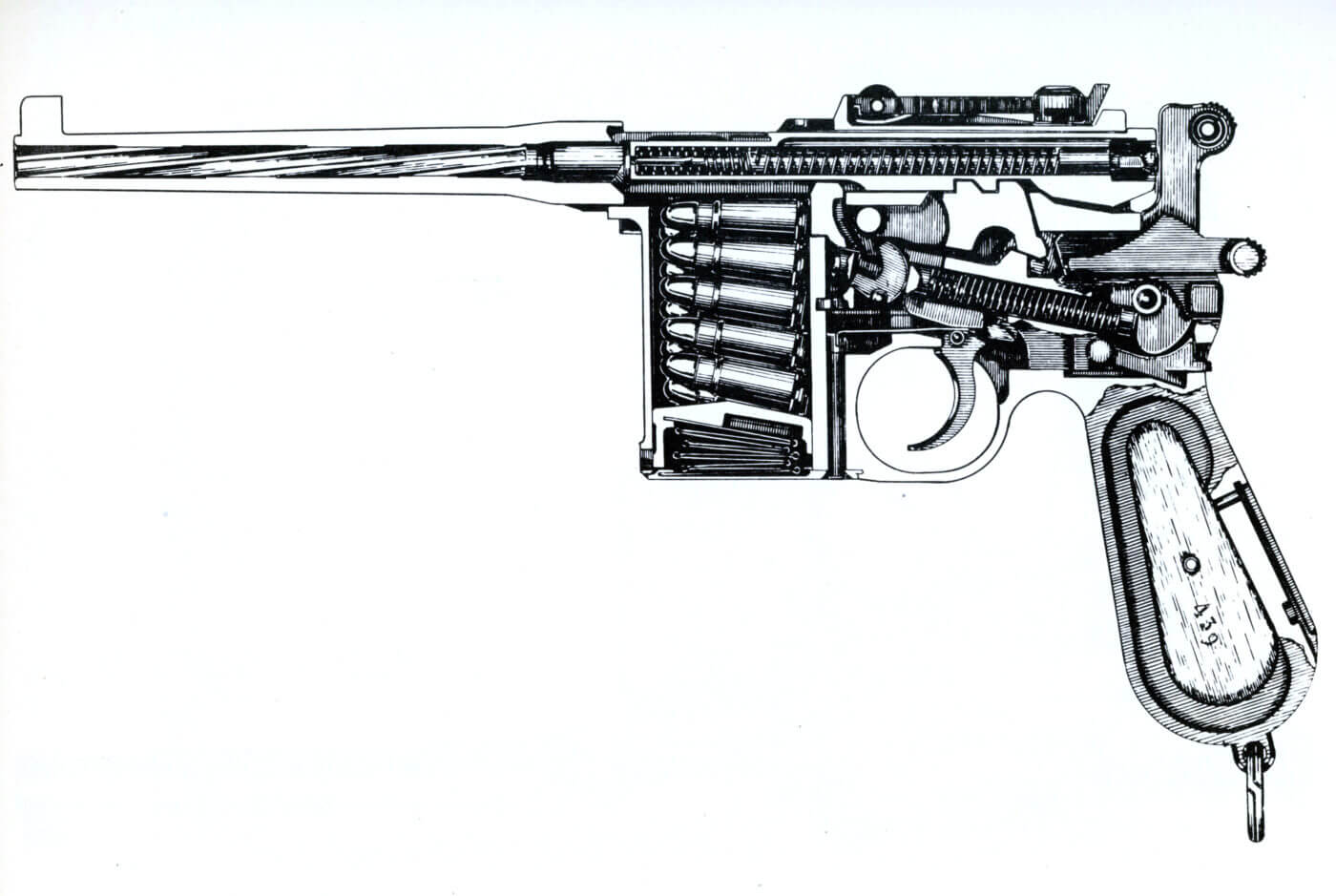 Mauser c96 конструкция