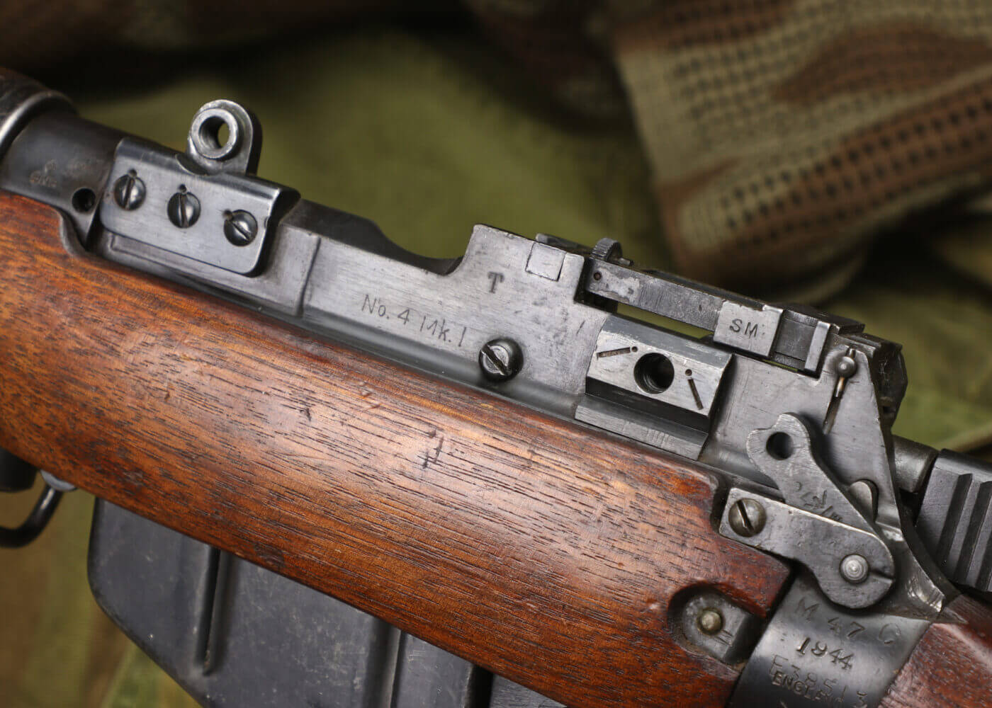 Lee-Enfield Rifle No.4 and the Sniping rifle No.4T
