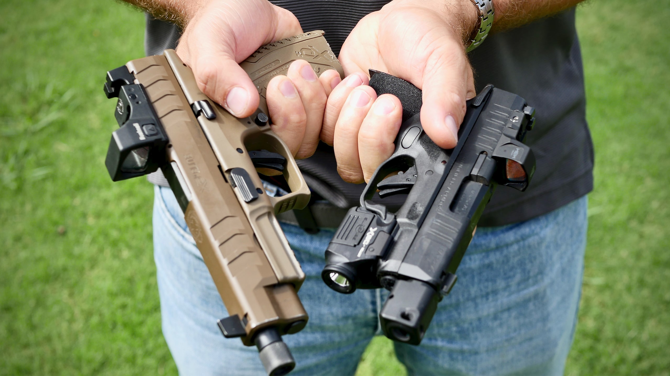 Can Your EDC Shoot Like A Full Size Hellcat RDP Vs XD M Elite The 