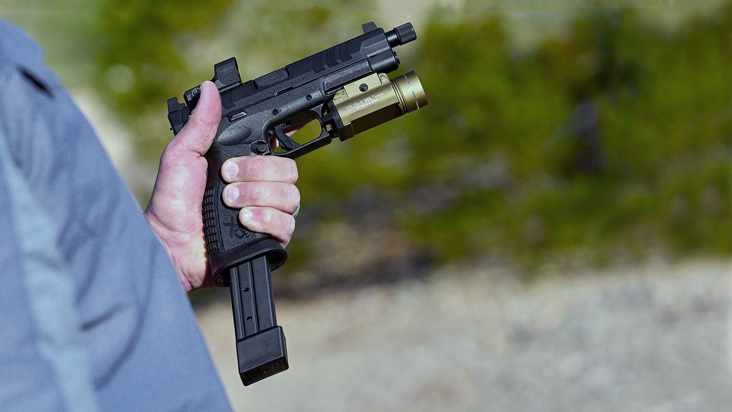 glock 17 extended clip silencer