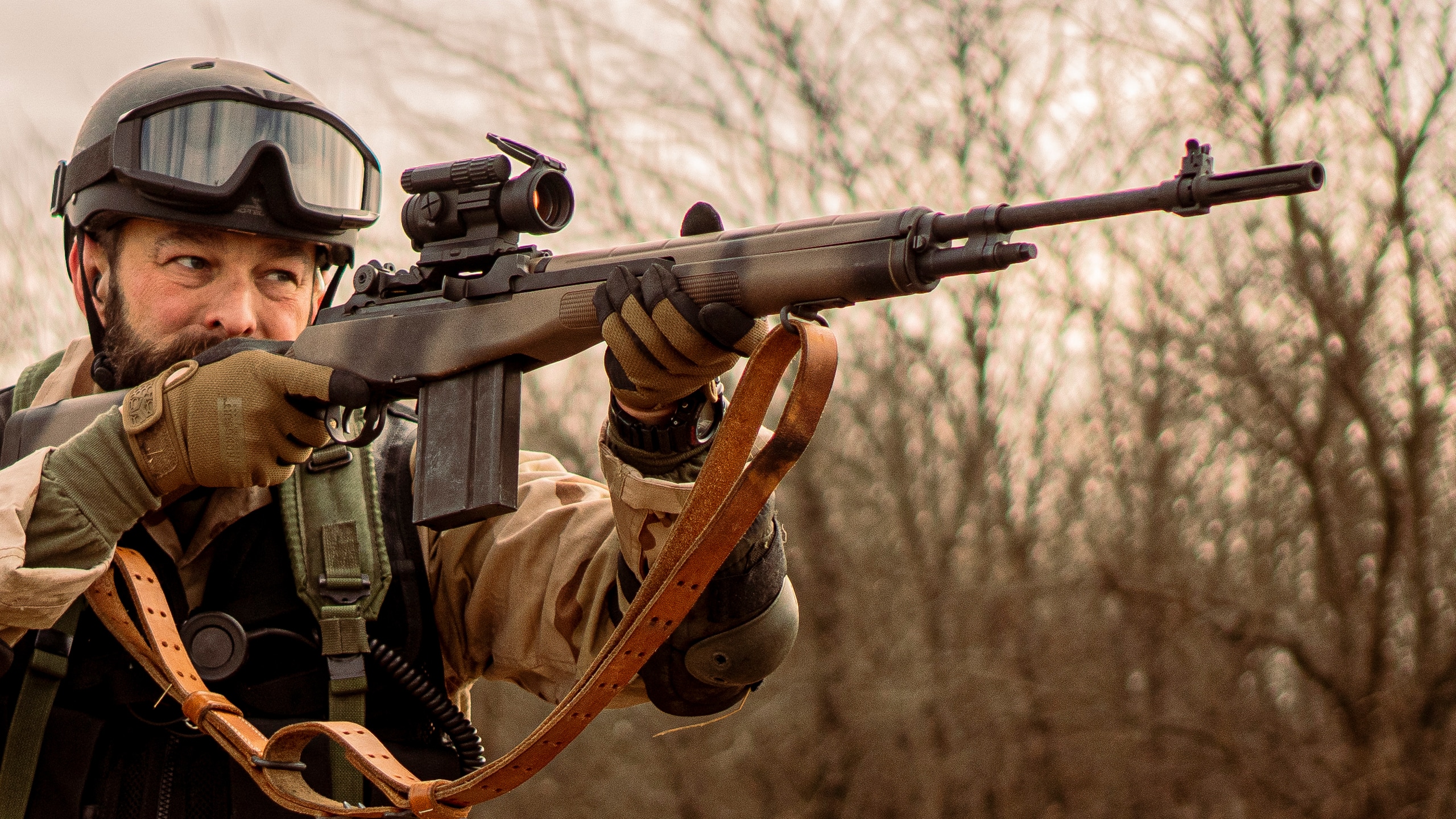 M14 Sniper Rifle Usmc