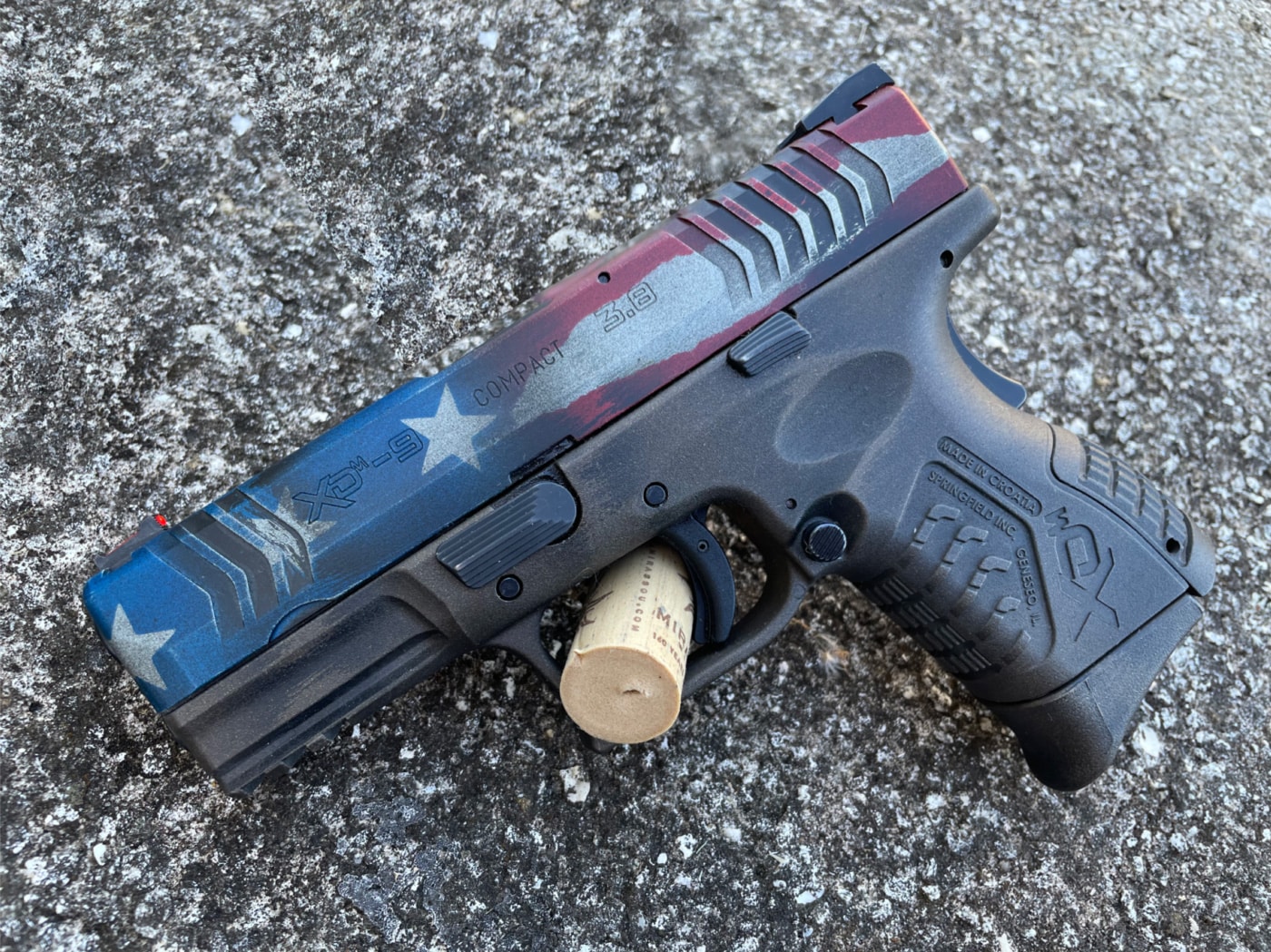 xd-m compact with cerakote