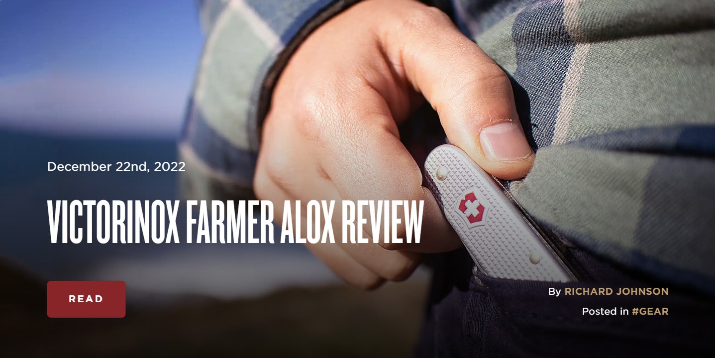 Victorinox Farmer Alox Review The Armory Life Forum