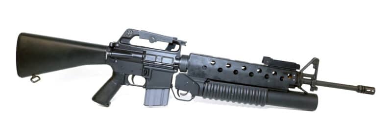 History of the M203 Grenade Launcher - The Armory Life