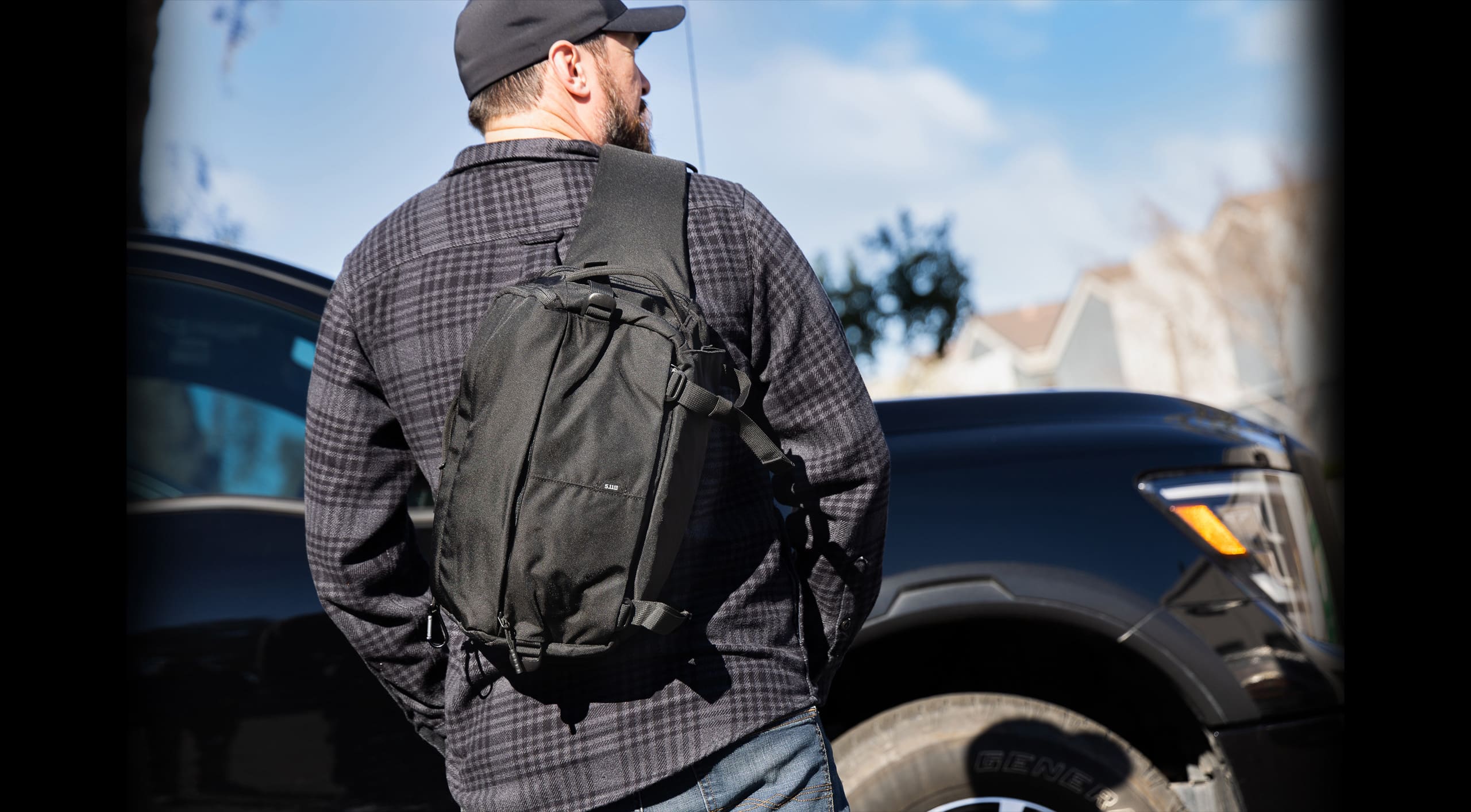 5.11 Tactical on X: Our LV10 sling pack is your new low-vis