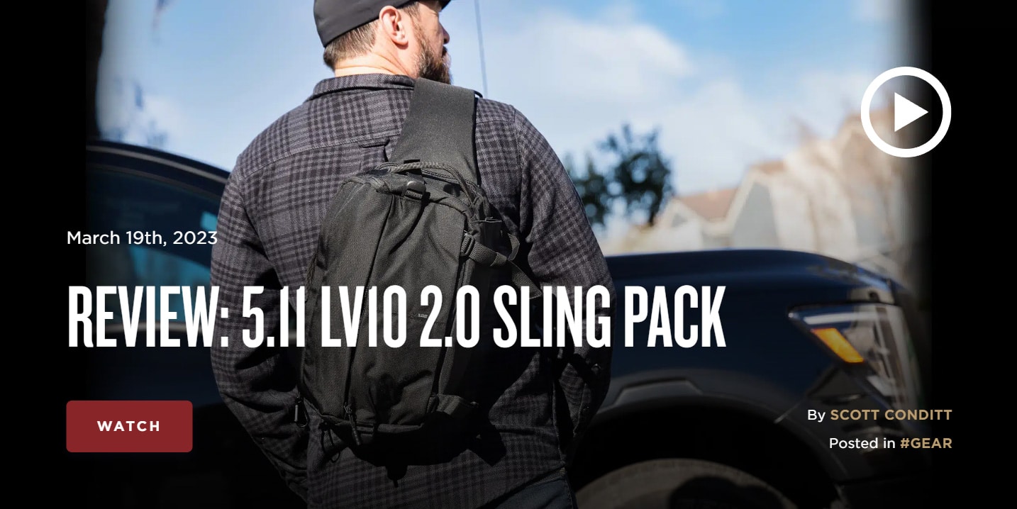 5.11 LV10 2.0 Sling Pack