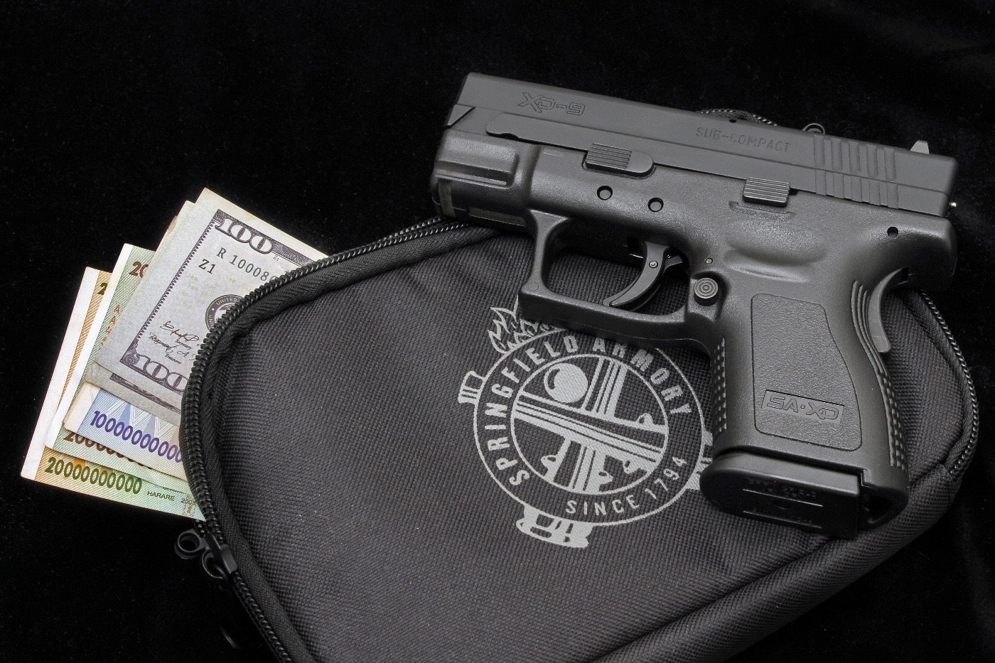 Shown in this digital photograph is a Springfield Armory XD9 subcompact pistol. The author suggests it is good as an investment over the long term.