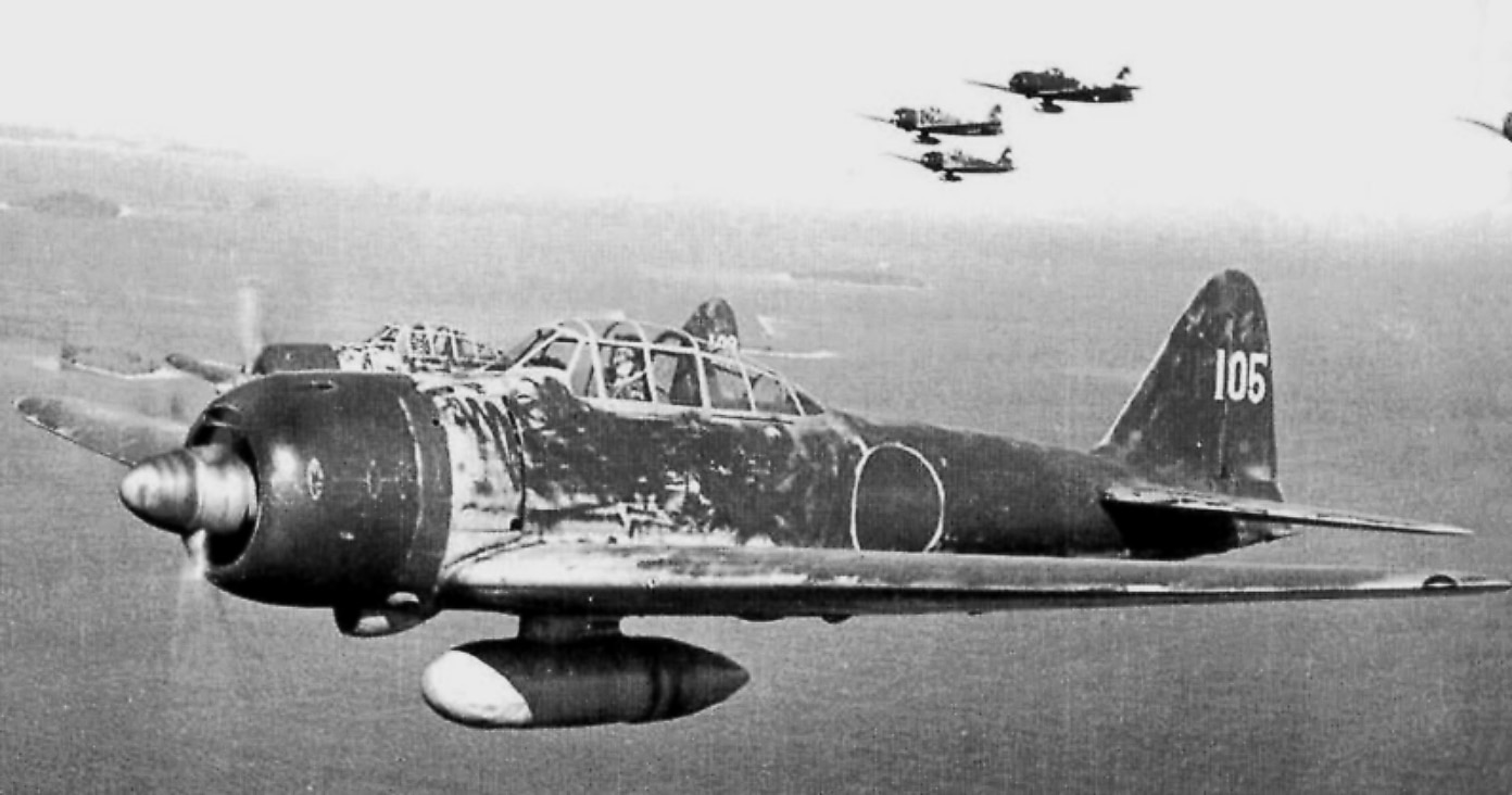 Niihau Incident — Mitsubishi A6M Zero fighter aircraft in the service of the Imperial Japanese Navy
