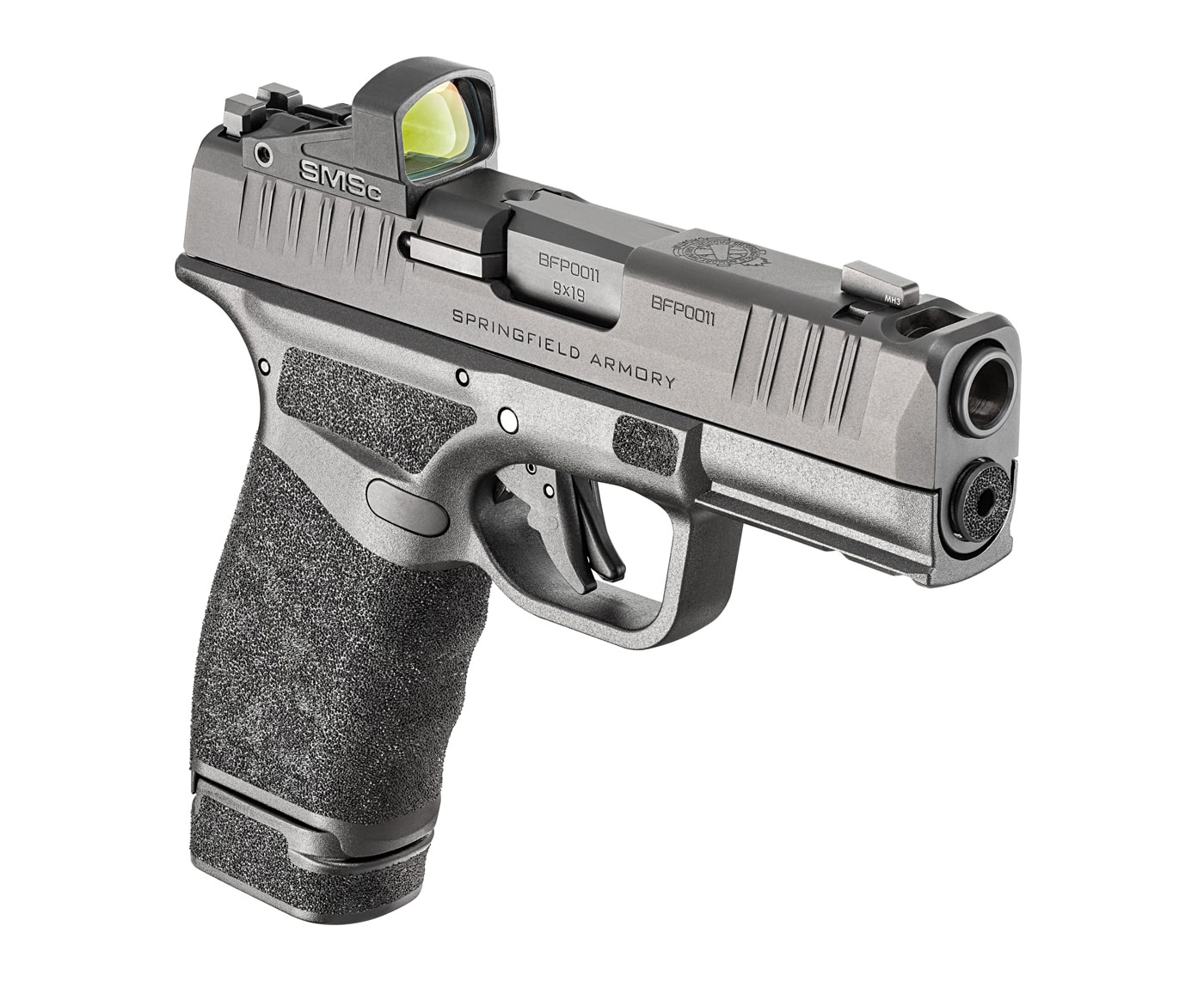 This is the Springfield Armory Hellcat Pro Comp is ideal for self-defense — capable for both concealed carry and for home protection. Springfield Armory Hellcat Pro 9mm semi-automatic pistol