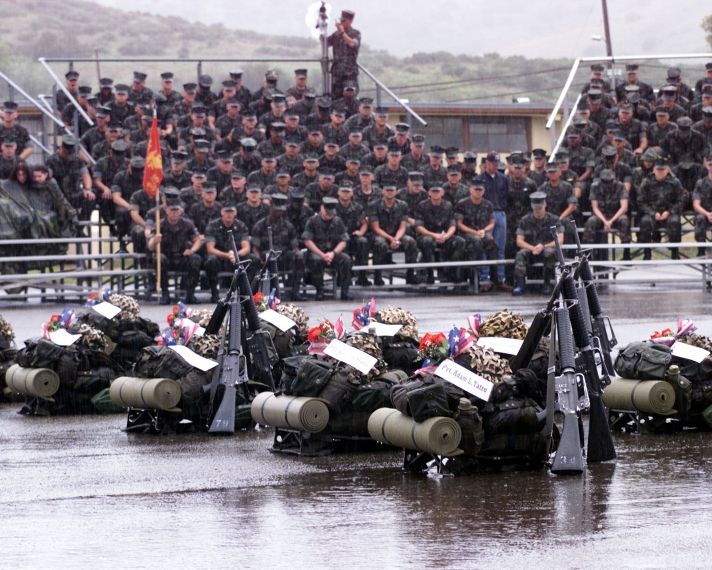 memorial for Marines killed in V-22 crash MV-22 Osprey