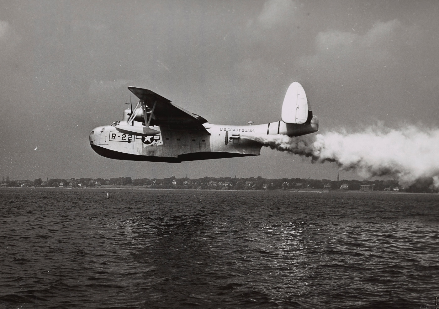 JATO packs on US Coast Guard Martin PBM