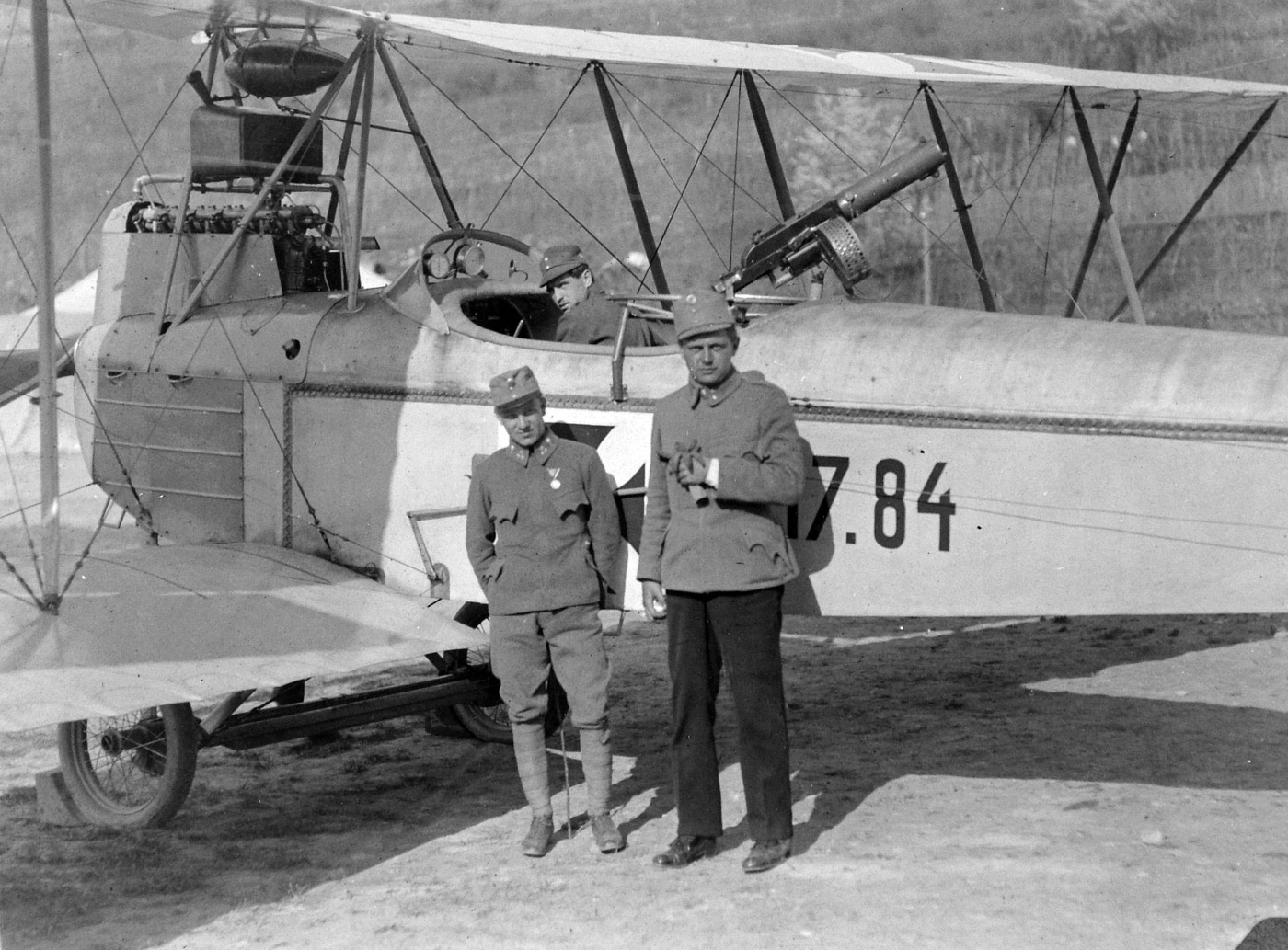 Lohner B VII bomber plane World War I
