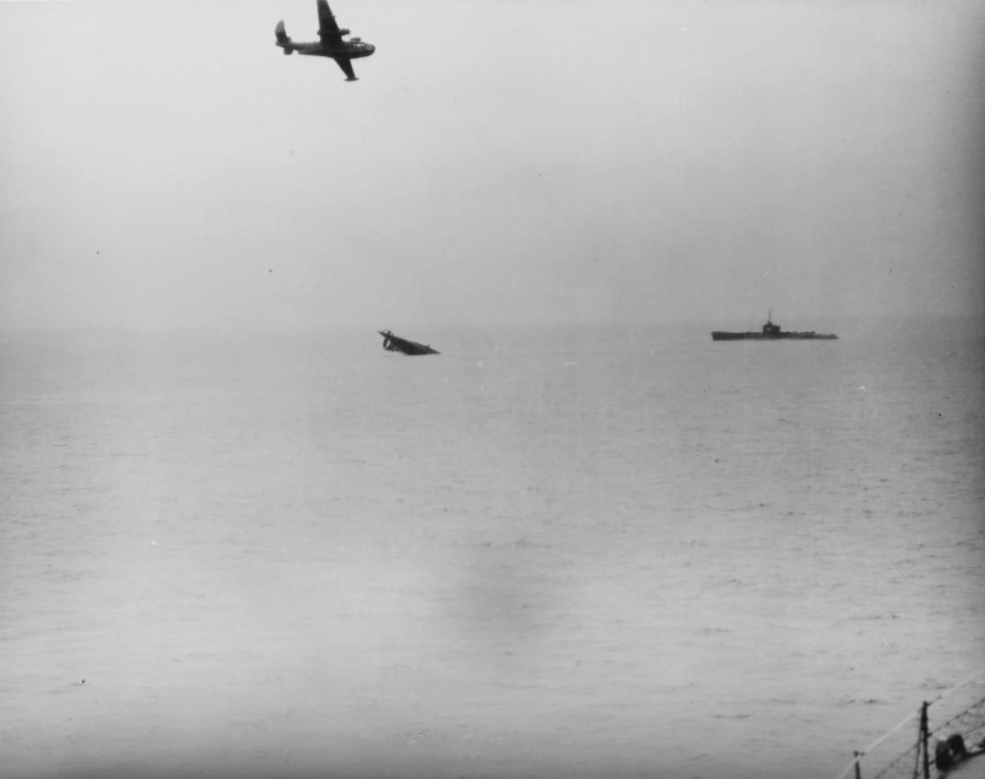 PBM scuttles two Japanese I-boat submarines