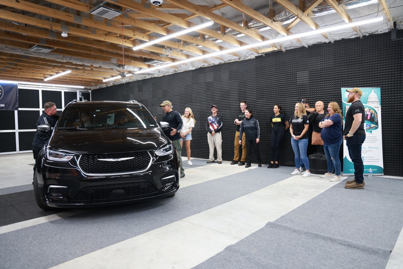 anti-carjacking training at WOFT