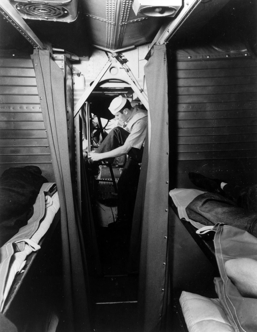 crew berthing on PBM Mariner