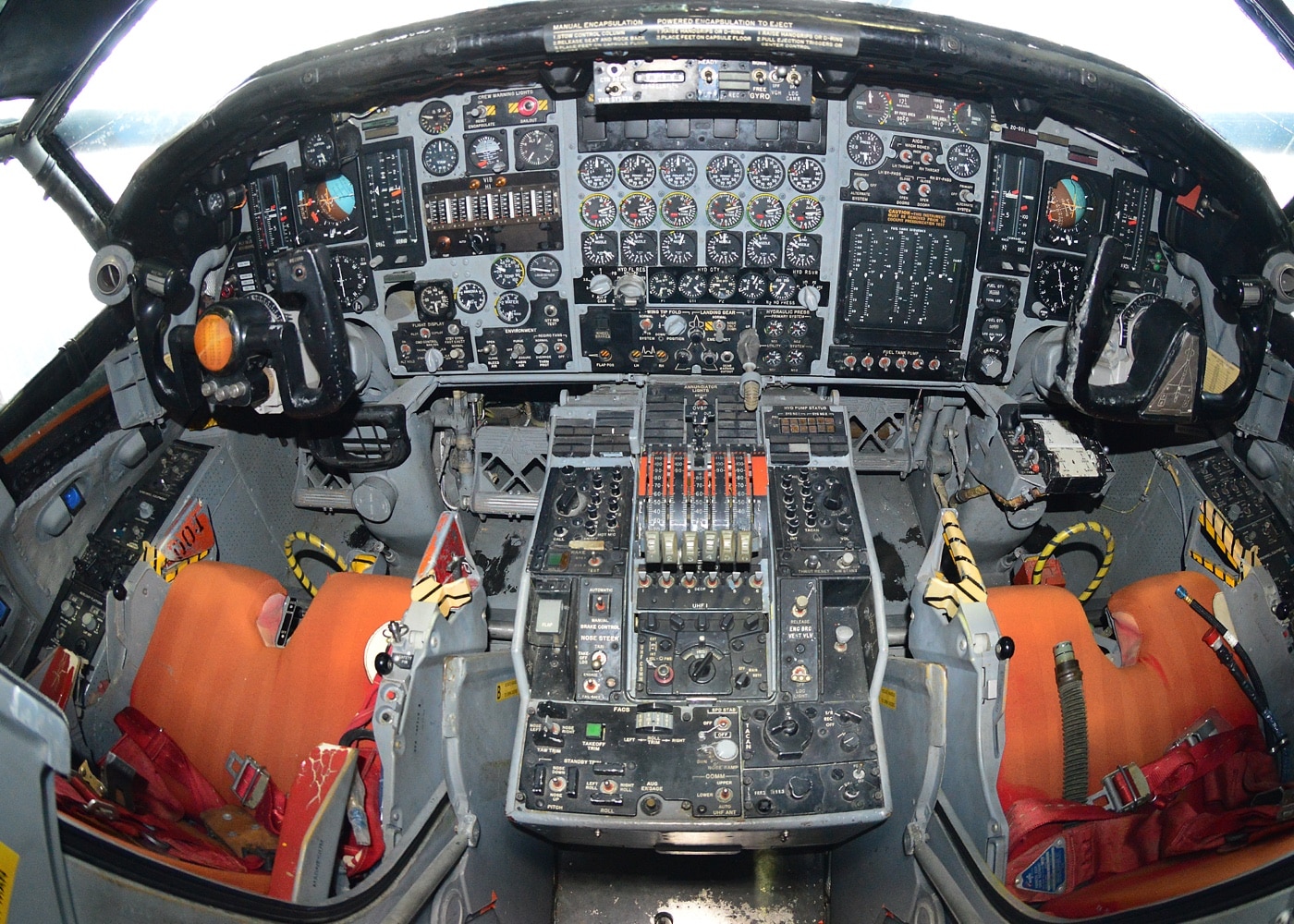 North American XB-70 Valkyrie cockpit