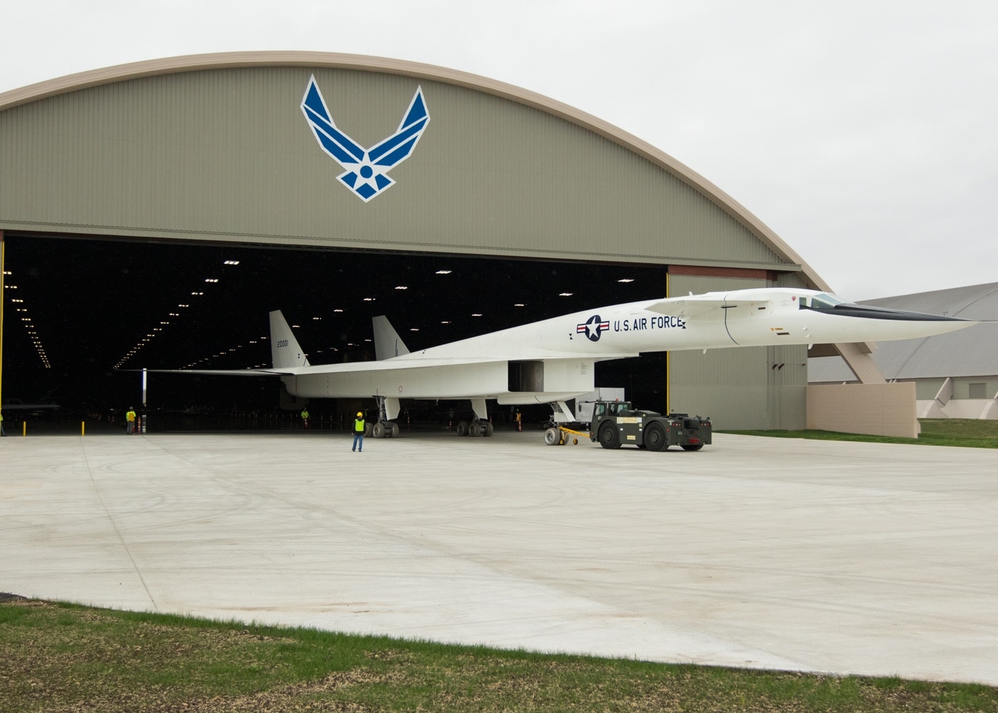 North American XB-70 supersonic bomber at the museum