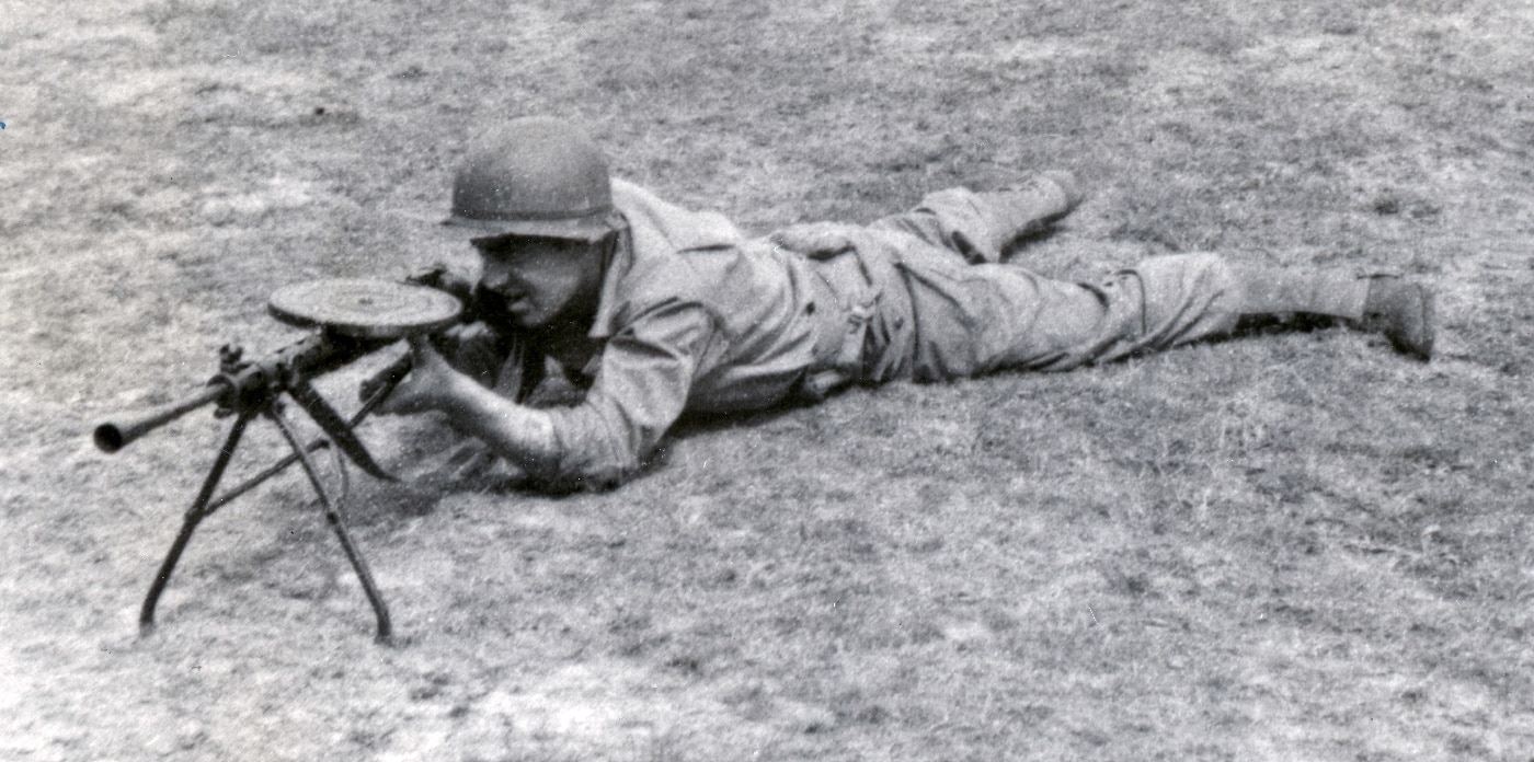 Soviet DP-27 in Normandy