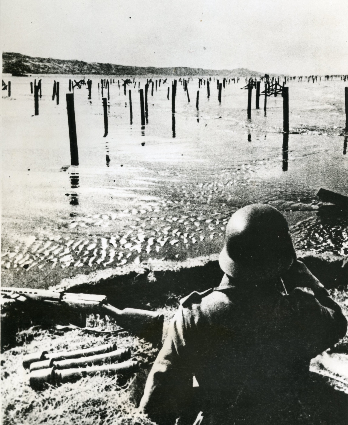 Soviet SVT-40 carried by German troops in Normandy