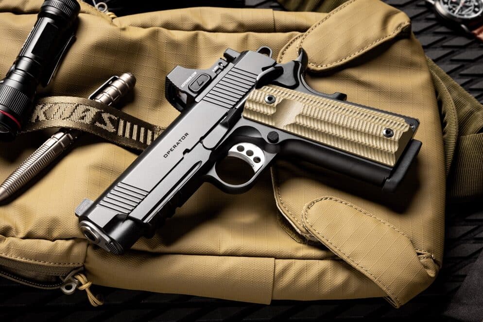 Springfield Armory optics ready 1911 AOS handguns