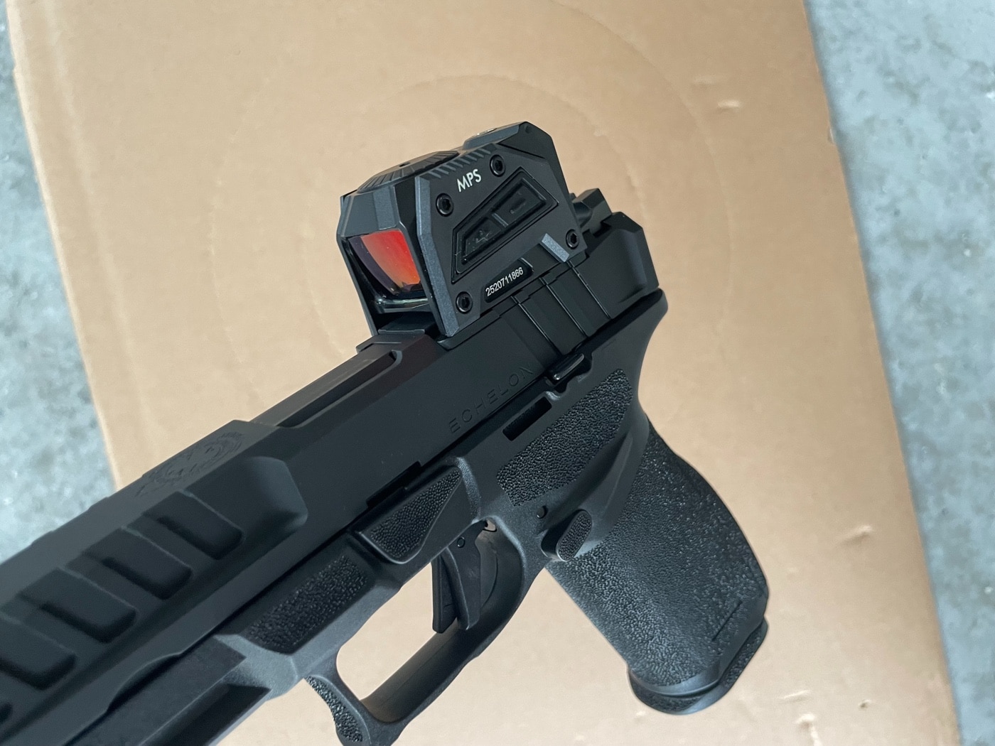 Steiner MPS closed emitter red dot sight