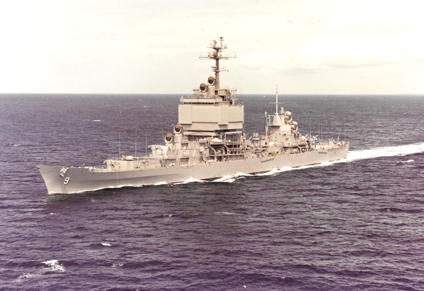 USS Long Beach returns from deployment to Vietnam