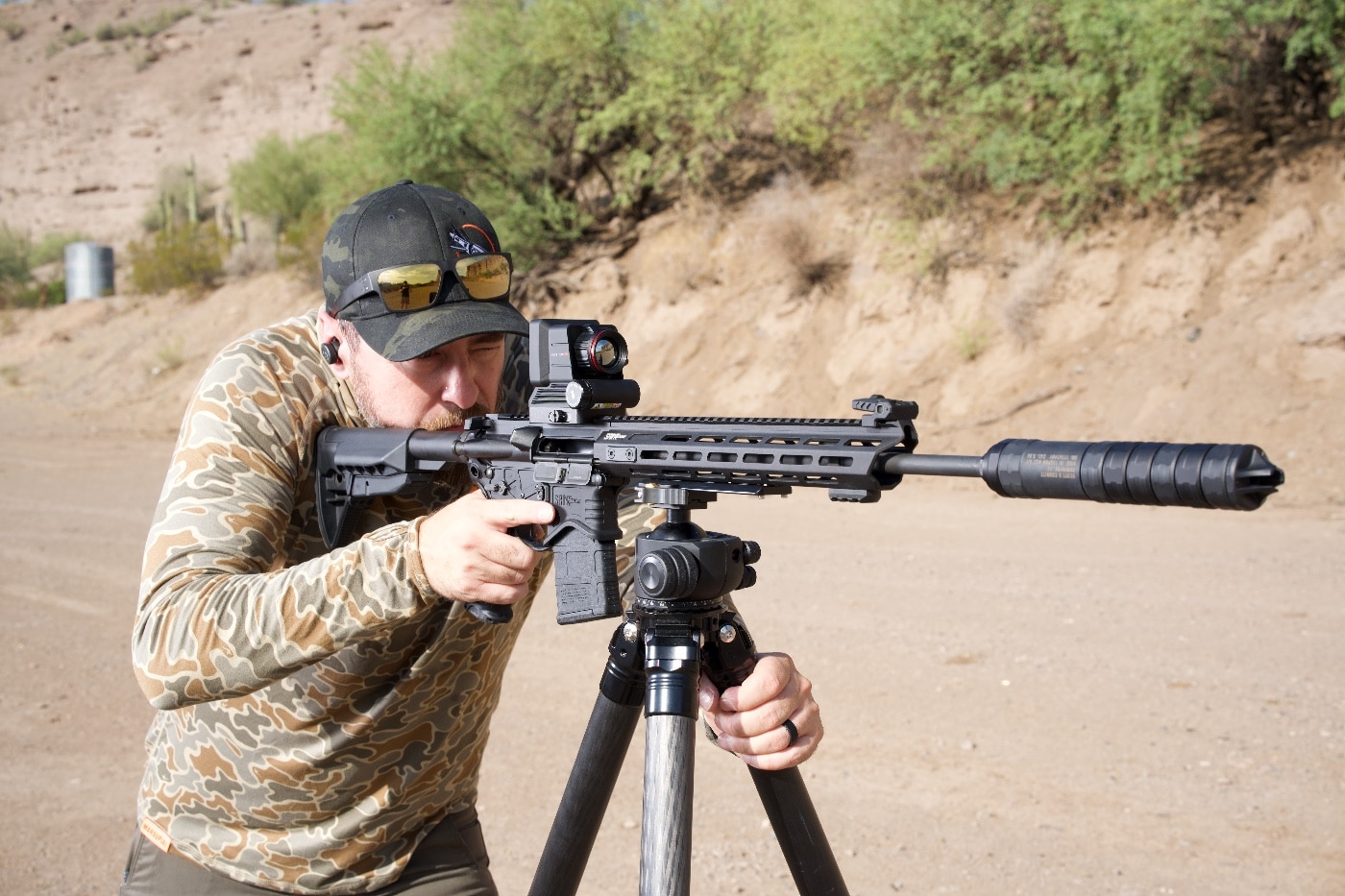 X-Vision Flex 2 red dot sight test on shooting range