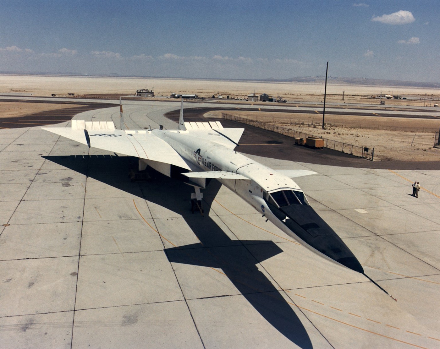 XB-70 Valkyrie at Edwards Air Force Base in 1967