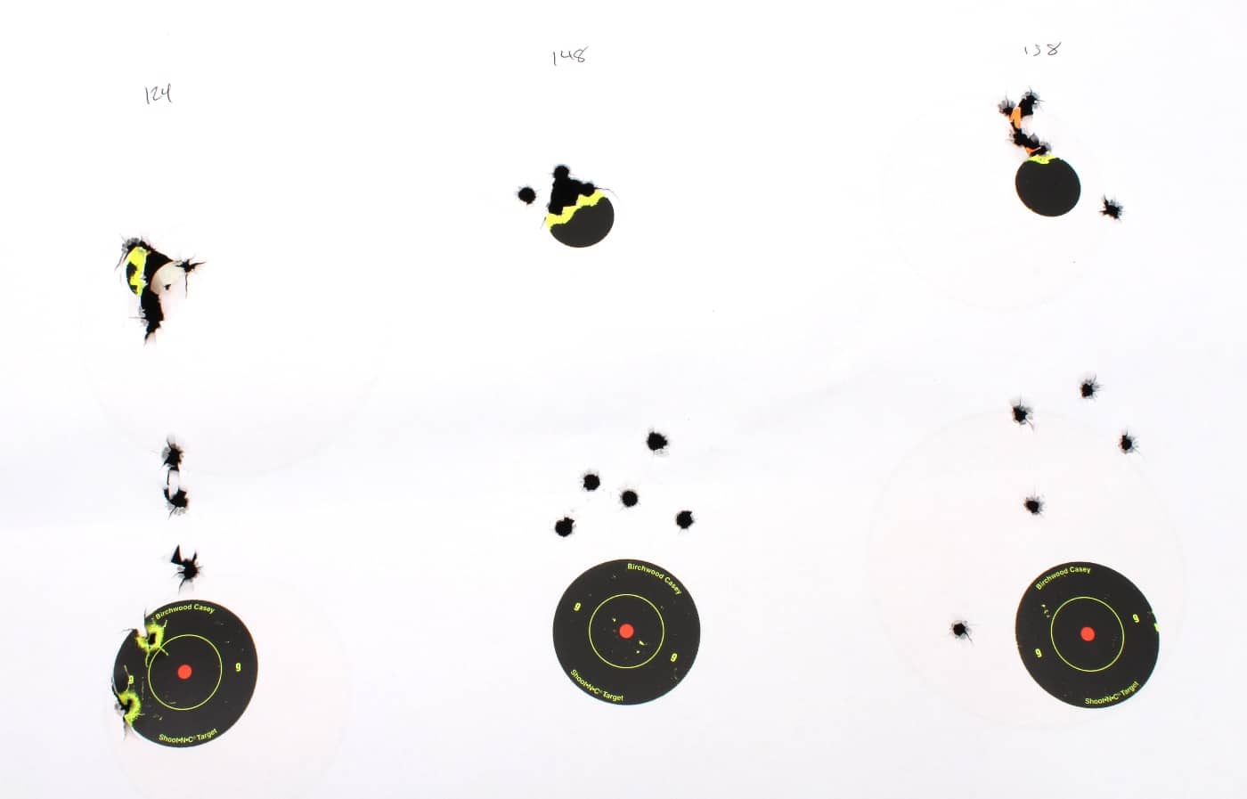 shooting different bullet weights