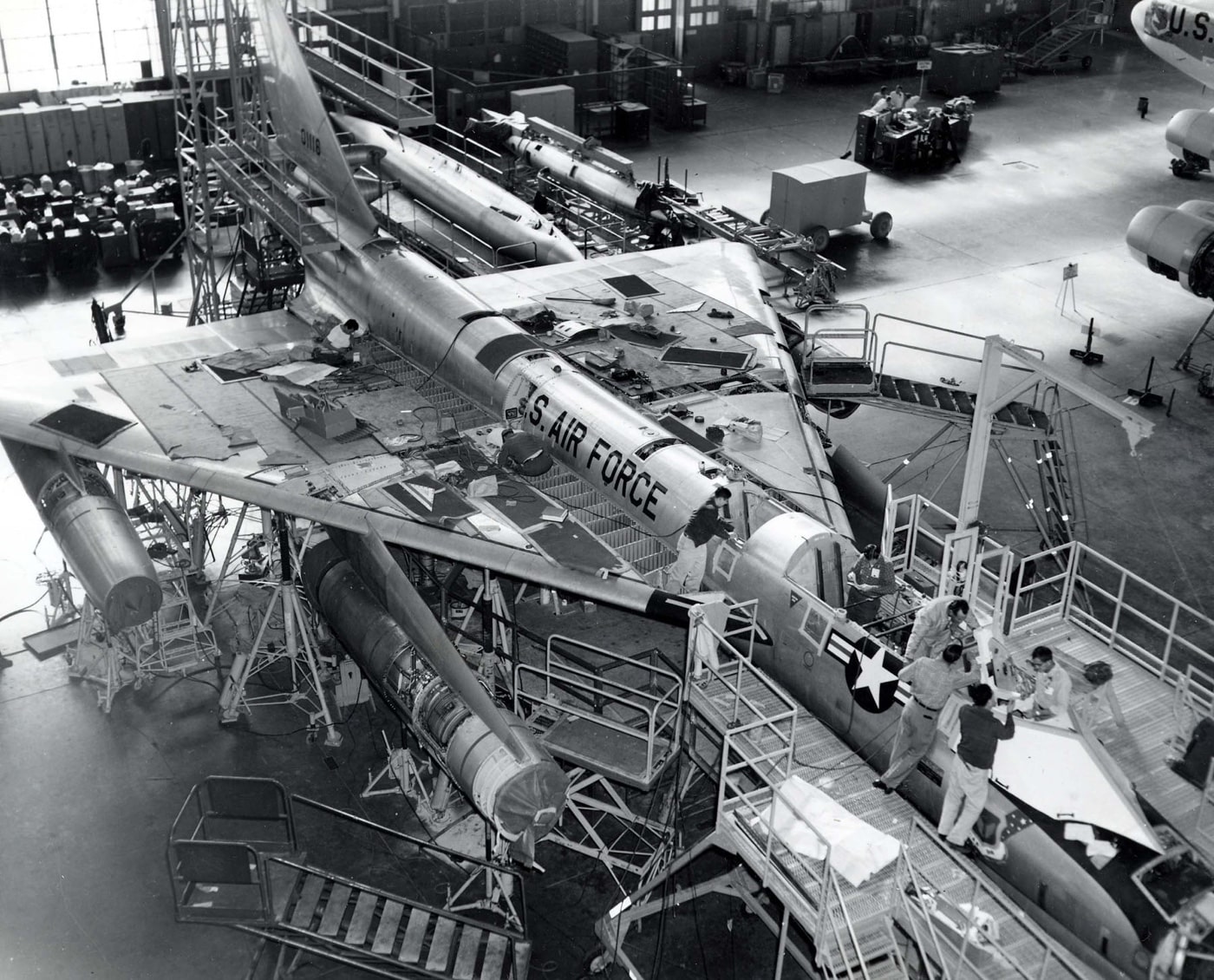 Convair B-58 Hustler under construction