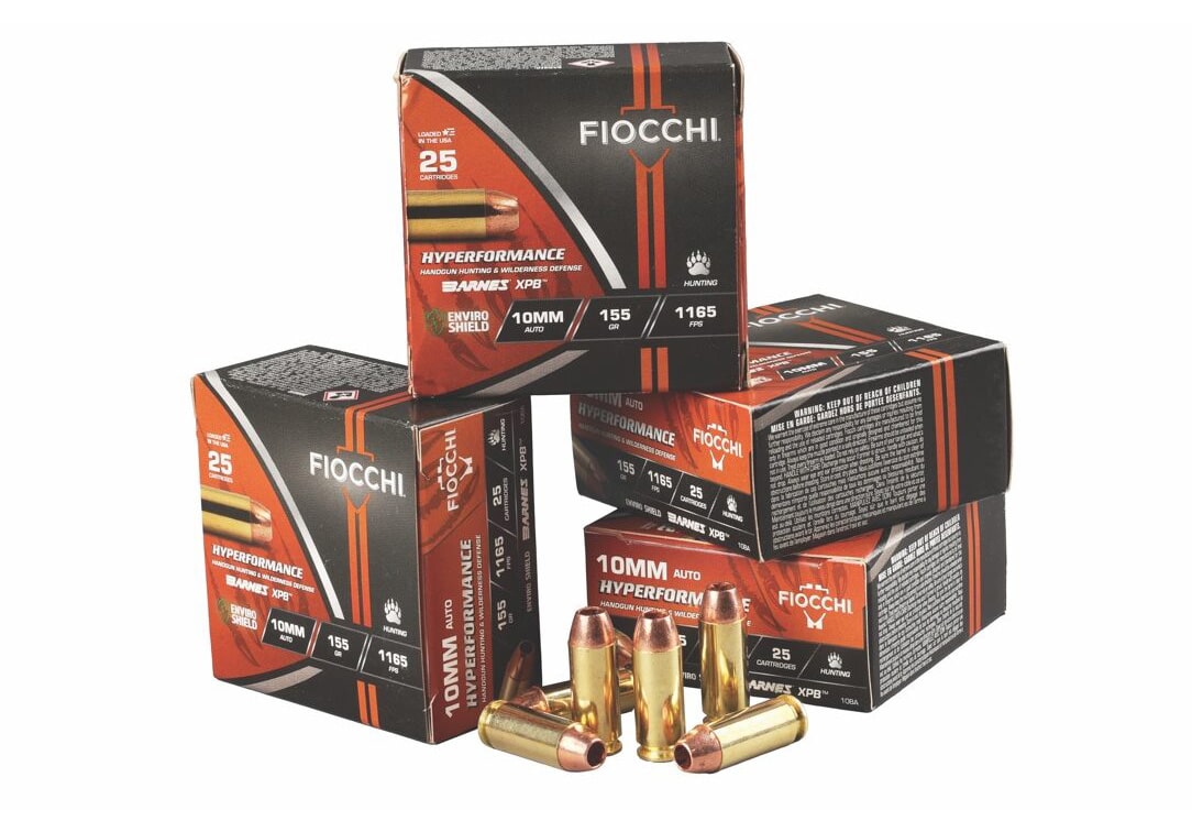 Fiocchi ammo with Barnes copper hollow point bullet