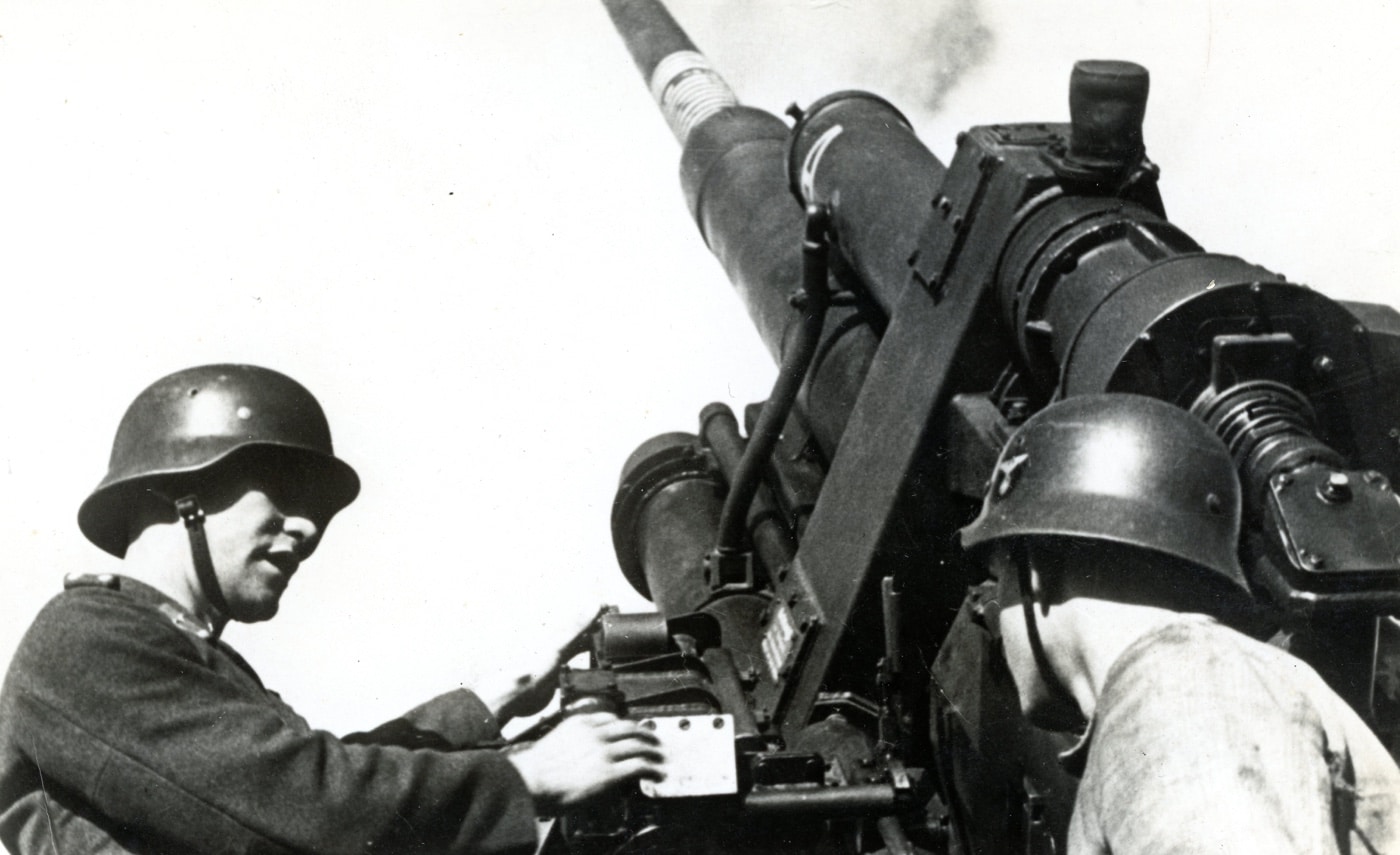 German 8.8 cm Flak 41 AA gun