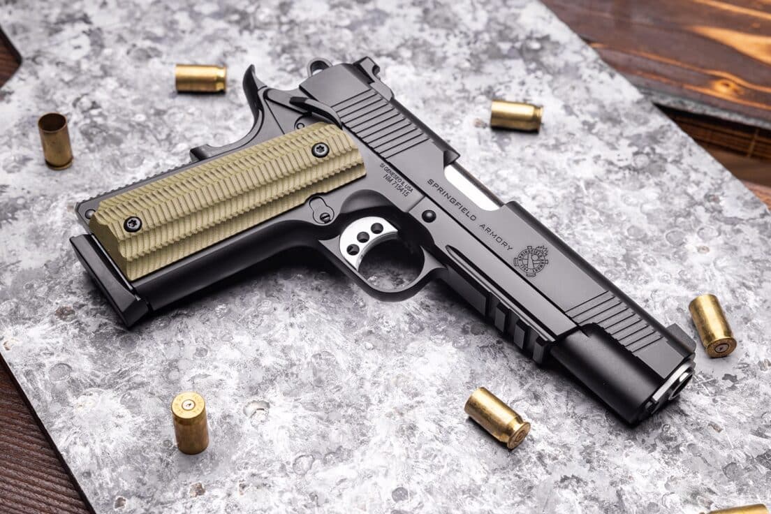 Springfield Armory 1911 with G-10 grips