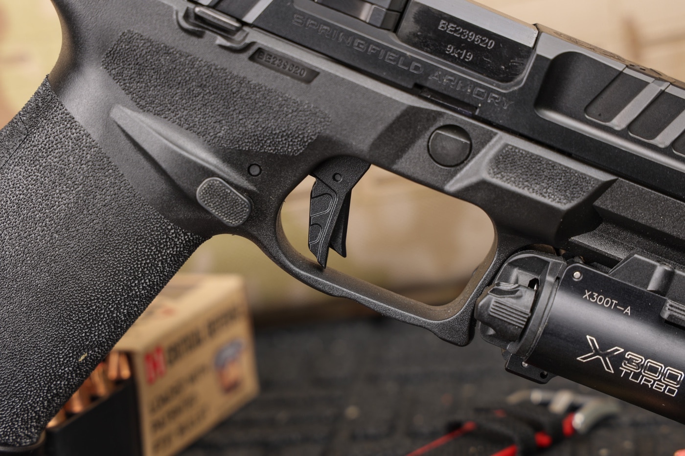 Tyrant CNC Springfield Armory Echelon trigger review handgun for self-defense and use by police officers.