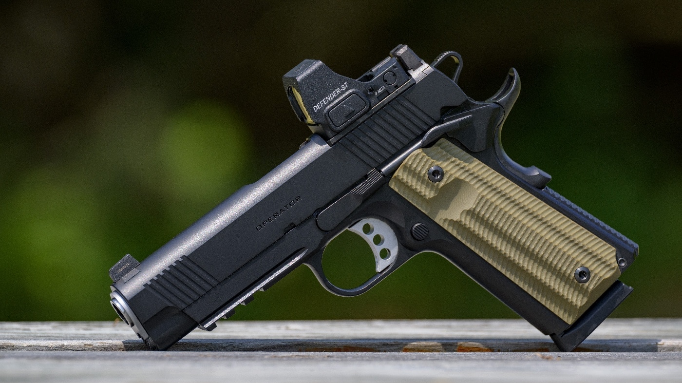 Vortex Defender-ST reviewed on Springfield Armory 1911 Operator AOS