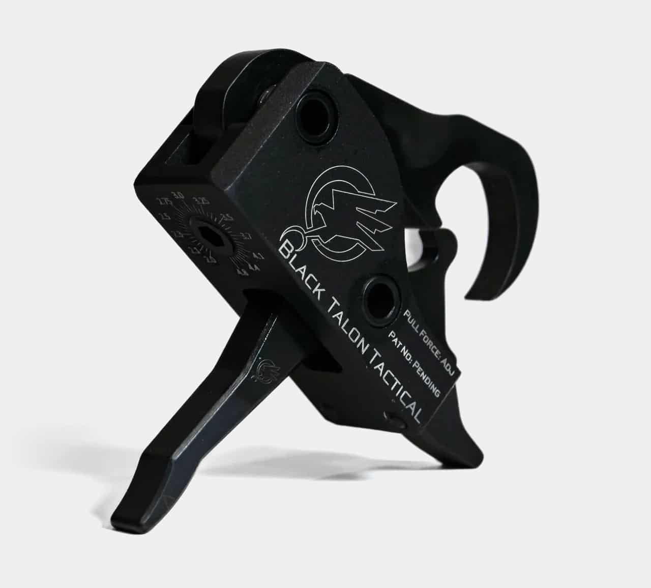 Black Talon Tactical Calibrated Adjustable Drop in Single Stage Trigger, Improved Finger Position (IFP) Profile