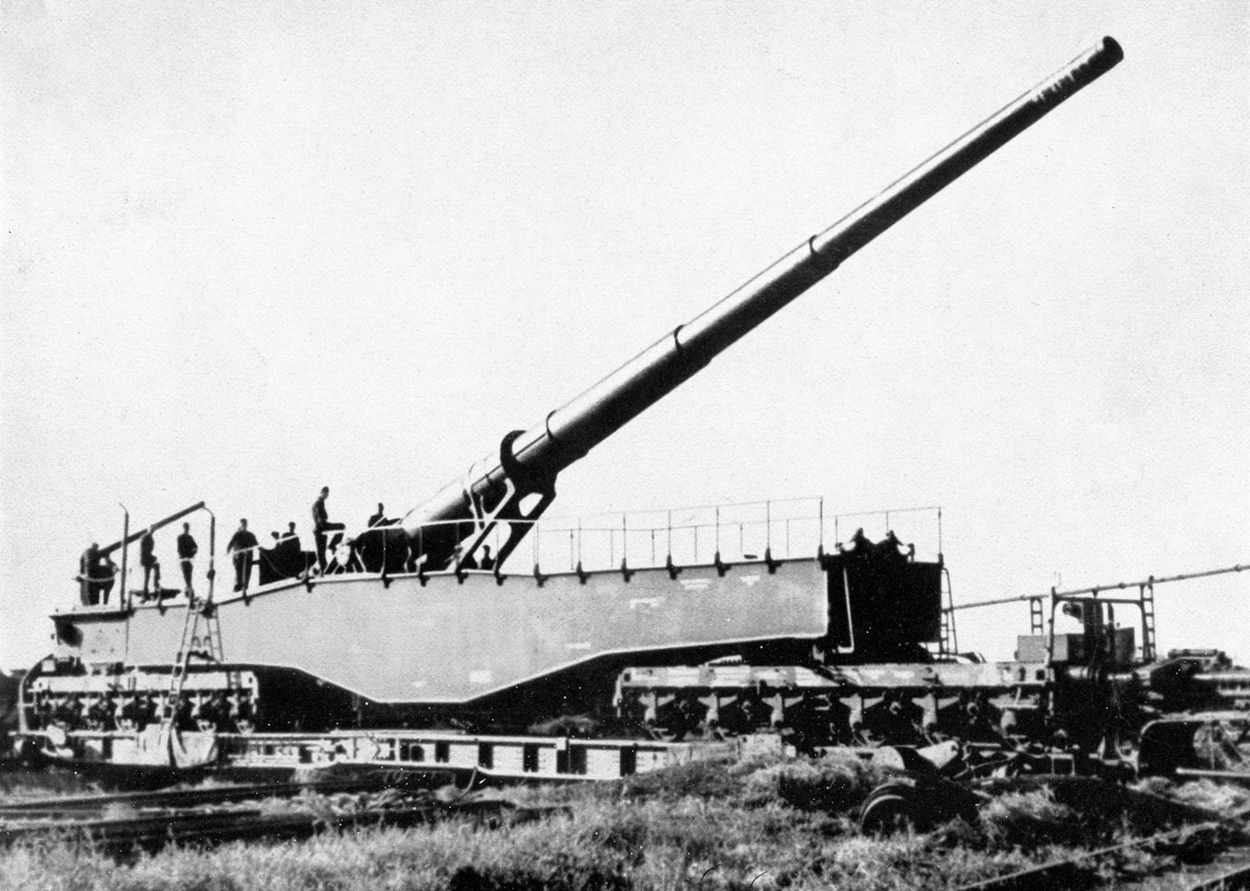 Anzio Annie Krupp K5 railway gun 28cm Leopold