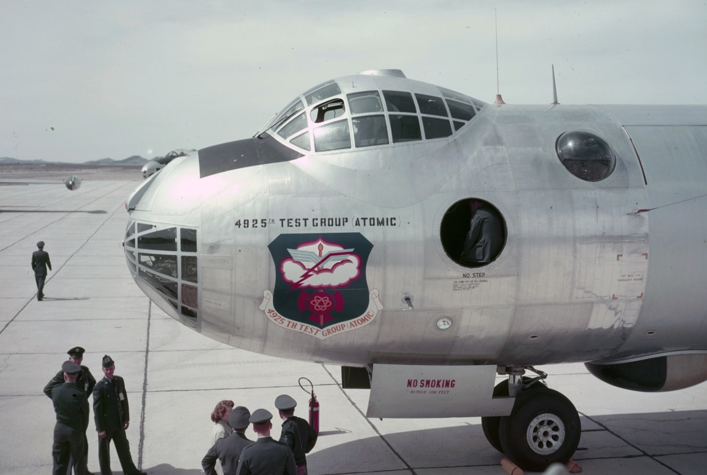 Convair B-36 Peacemaker of the 4925th Test Group Atomic in Indian Springs Air Force Base