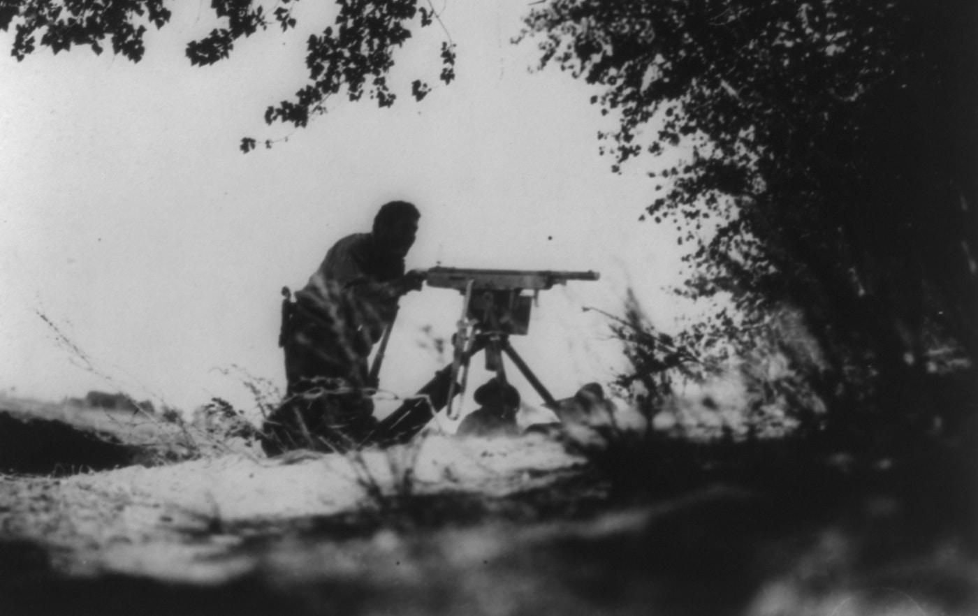 M1895 Colt-Browning machine gun in Pancho Villa Expedition Mexican Punitive Expedition