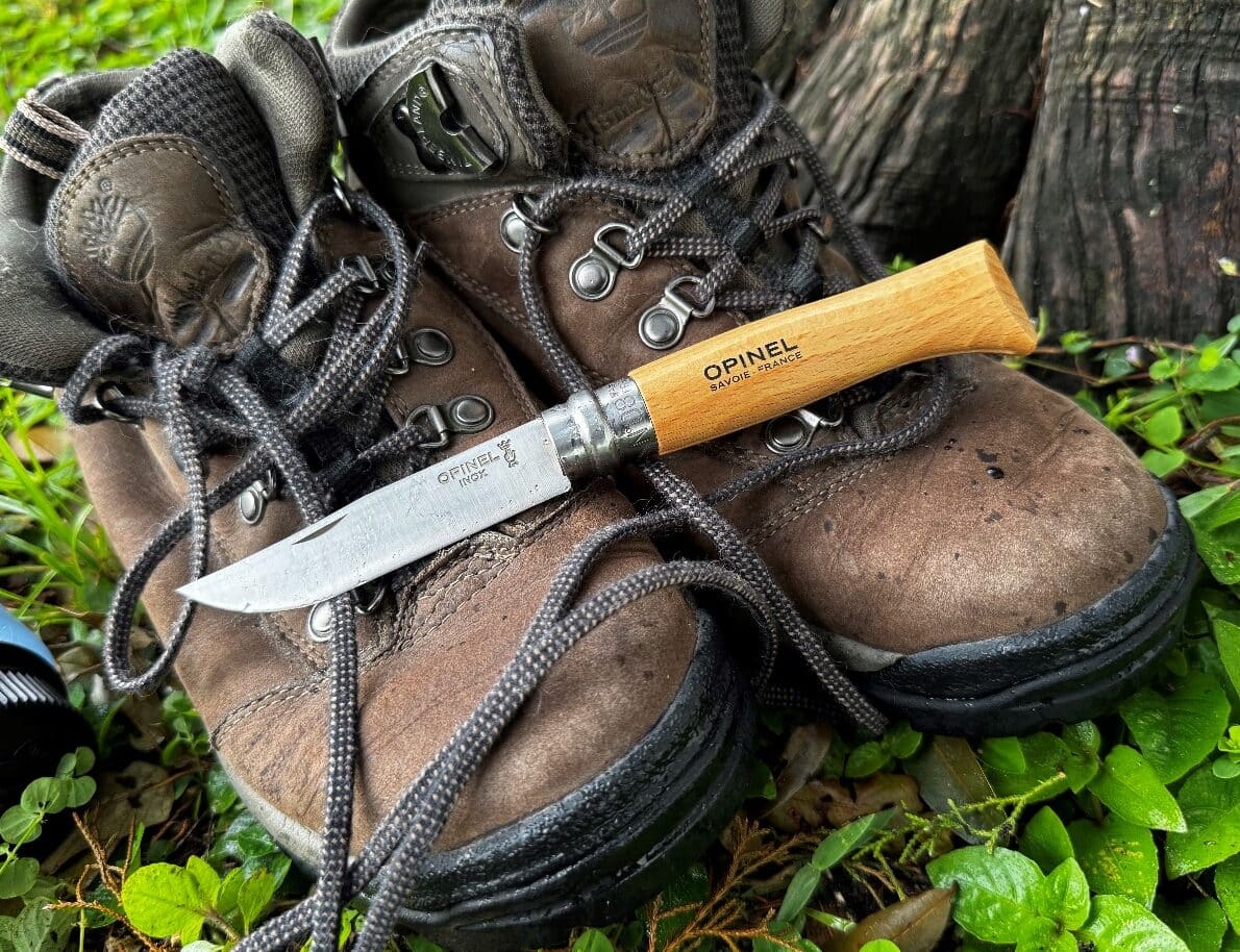 Opinel No 8 folding knife pocket carry hike