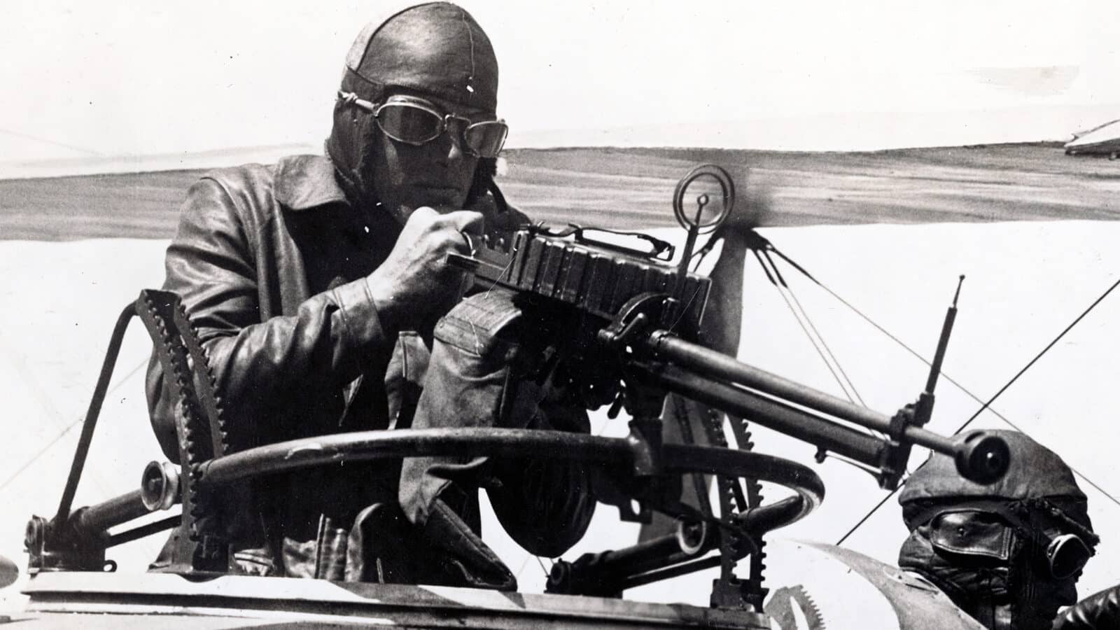 First Airplane Machine Guns — Aerial Warfare in WWI