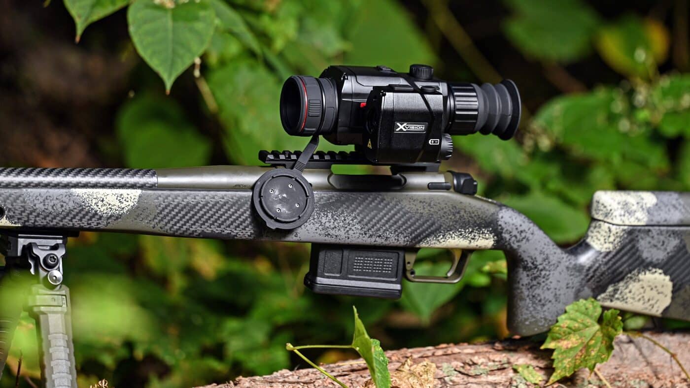 testing the X-Vision Impact 150 thermal scope