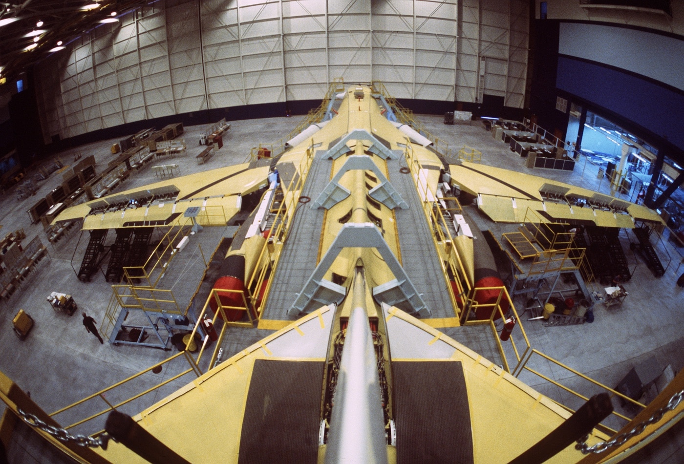 B-1B Lancer under construction