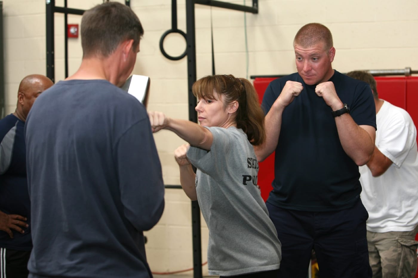 California Highway Patrol officers martial arts training