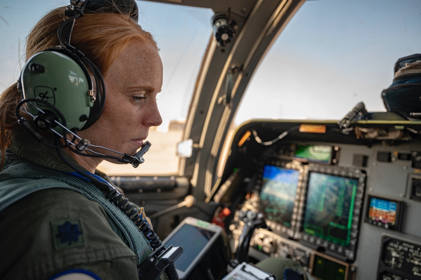 Lt Col Kristen Jenkins commander 28th Bomb Squadron commander B-1B bomber