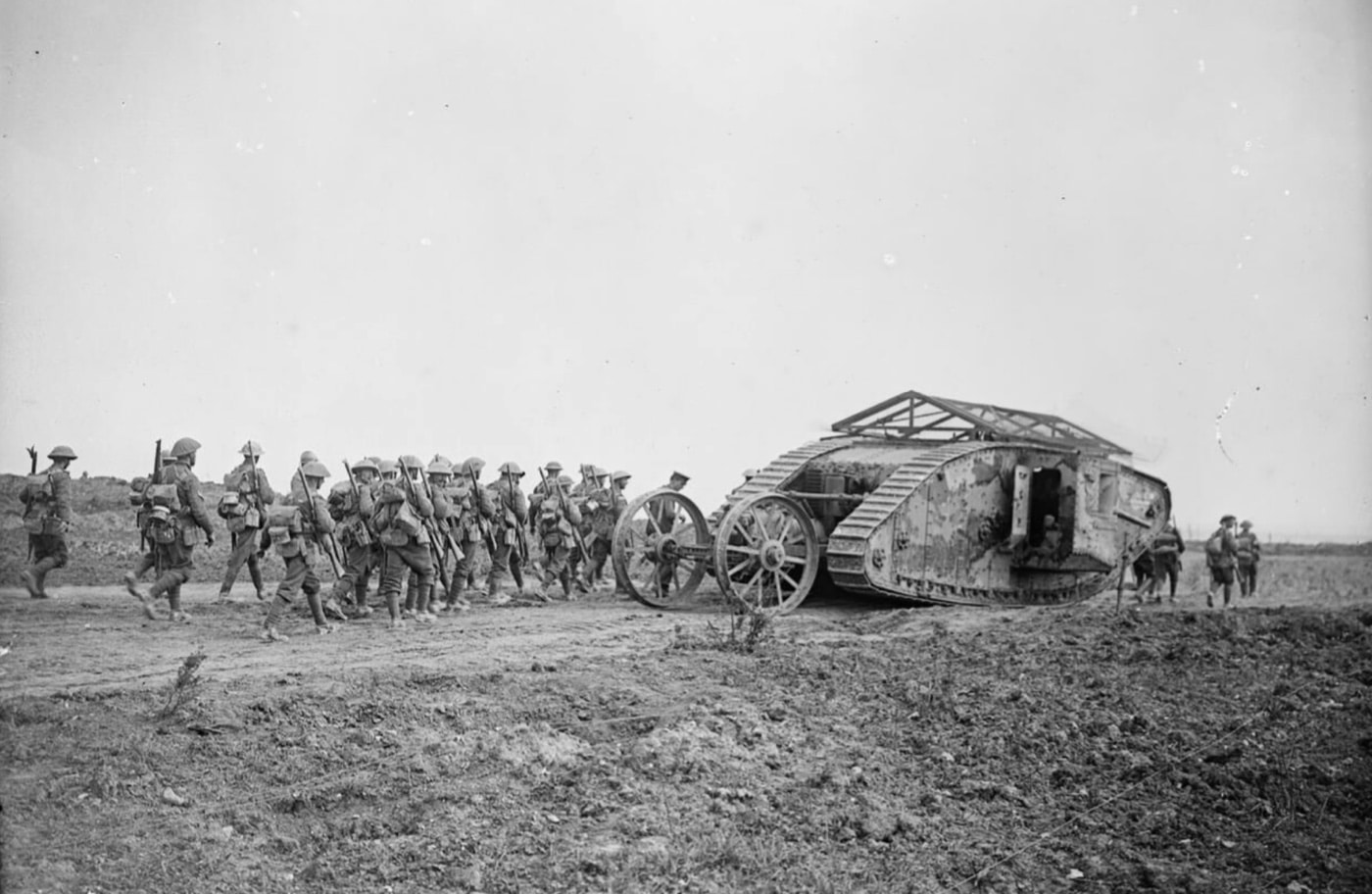 Mark I tank Clan Leslie C19 at Battle of Flers-Courcelette