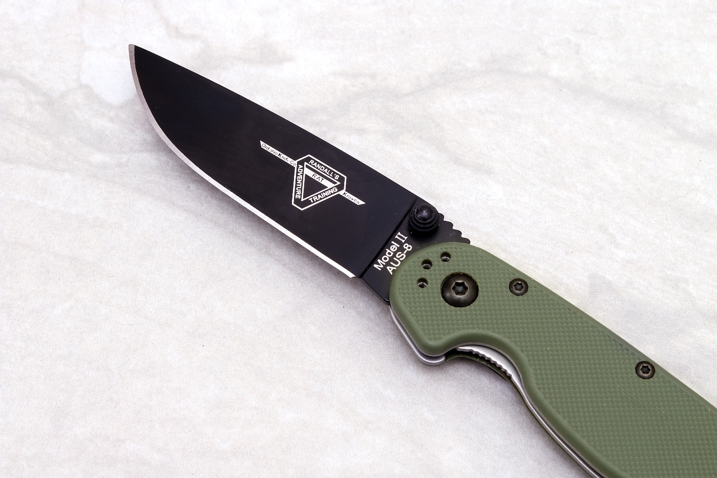 Ontario Knife Company blade steel