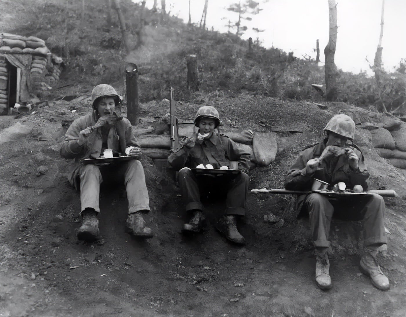 Thanksgiving during the Korean War