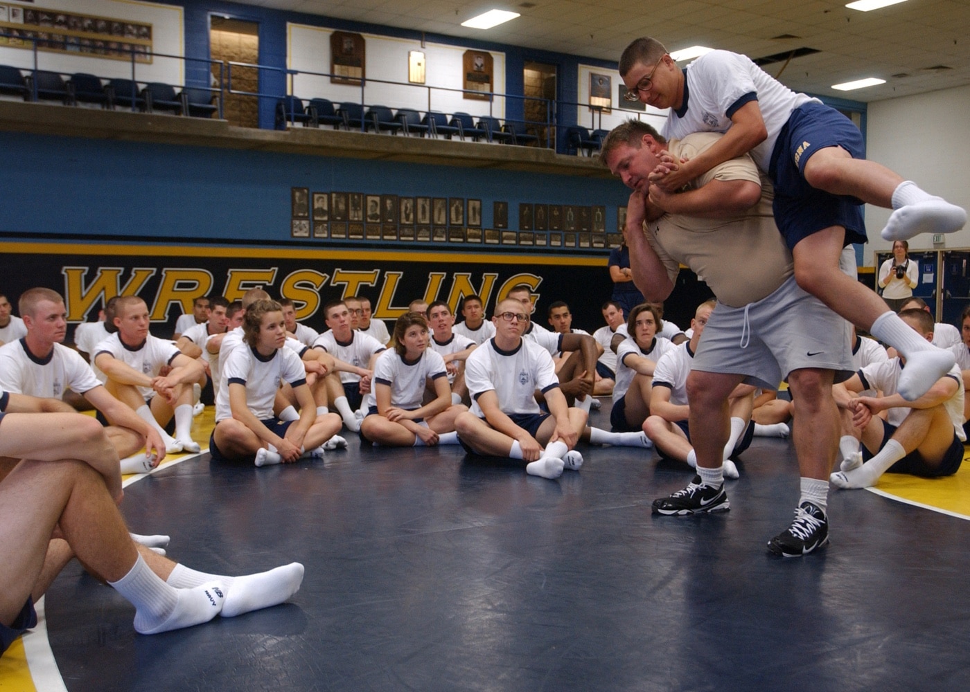 United States Naval Academy basic martial arts training